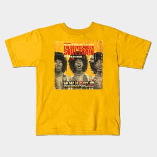 POSTER TOUR - SOUL TRAIN THE SOUTH LONDON 56 Kids T-Shirt